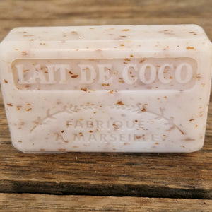 Coconut Milk Exfoliating French Soap