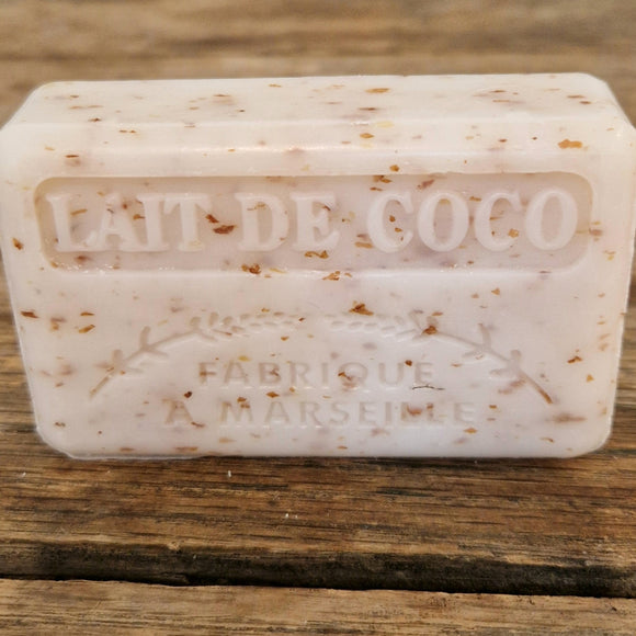 Coconut Milk Exfoliating French Soap